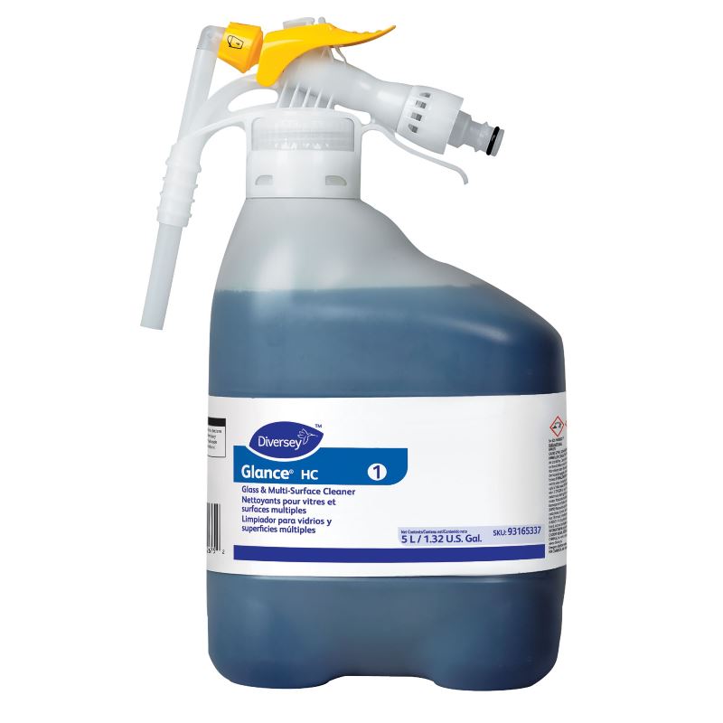 #1 GLANCE GLASS SURFACE CLEANER RTD 1/5L/CS